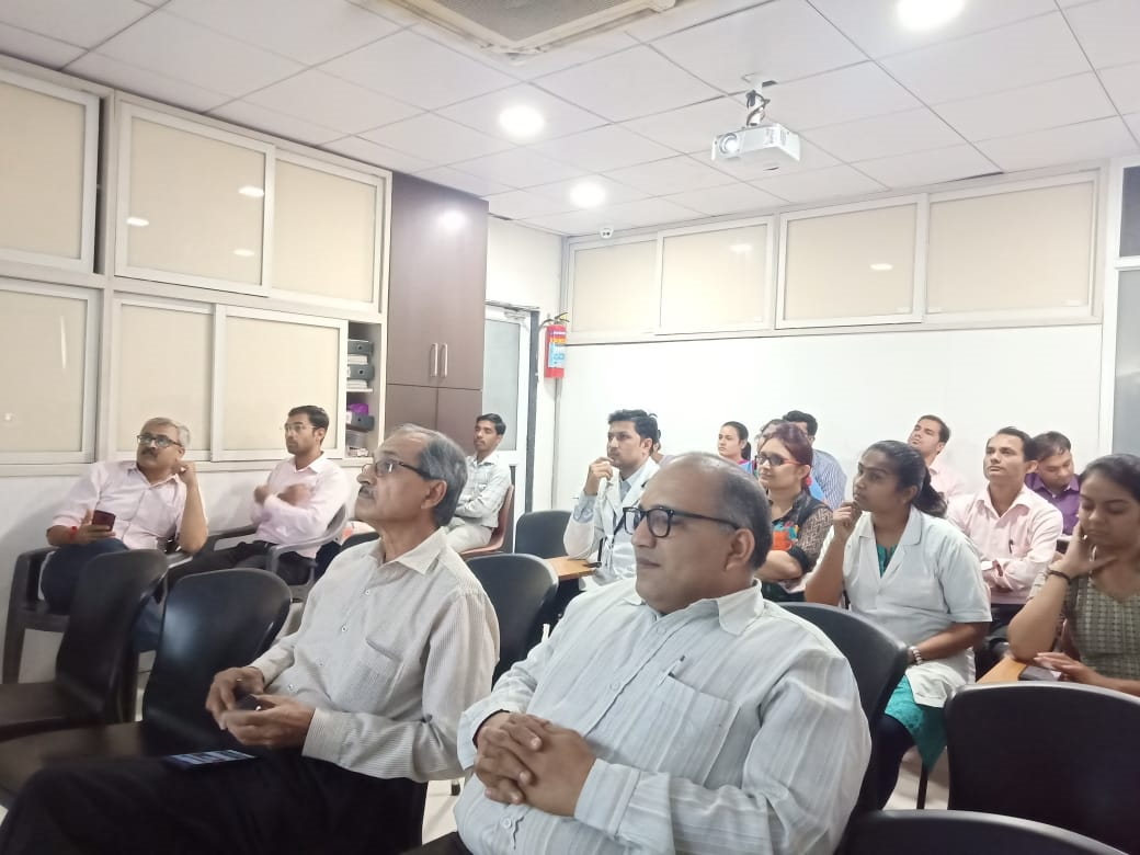 Orientation session at Gokul Hospital, Rajkot for NABH Accreditation